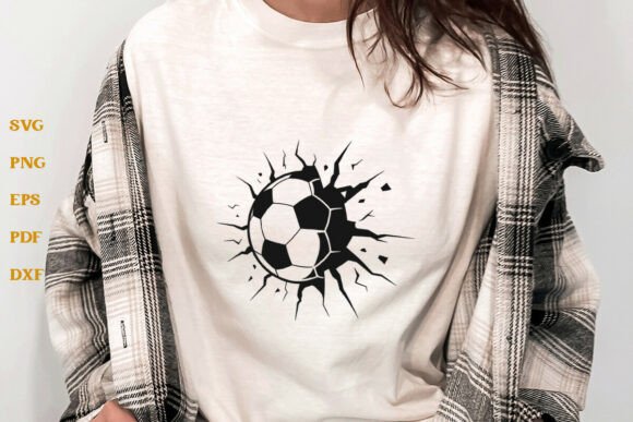 A Professional Soccer Ball Graphic for Crafts and Website Graphics