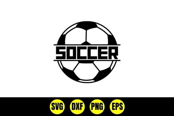 A Soccer SVG for Crafts & Graphics