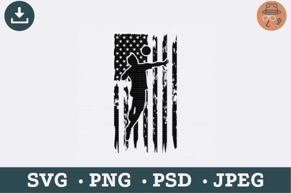 American Flag Soccer Graphics & Illustrations