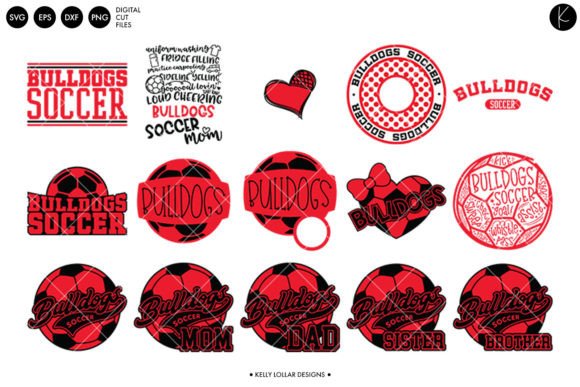 Bulldogs Soccer Bundle: Craft Graphics for Bold Branding