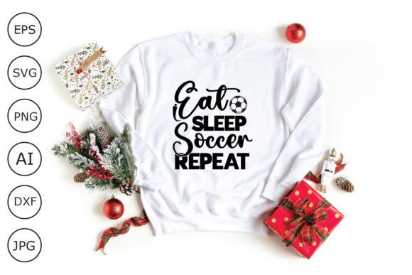 Eat Sleep Soccer SVG Cut File: Craft Graphics Review