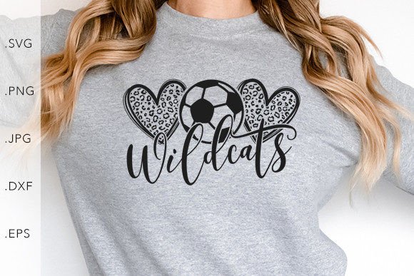Heart Leopard Soccer Wildcats: Graphic Design Review