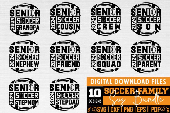 Senior Soccer Family SVG Bundle Vol 2: A Design Asset Review for Publishers