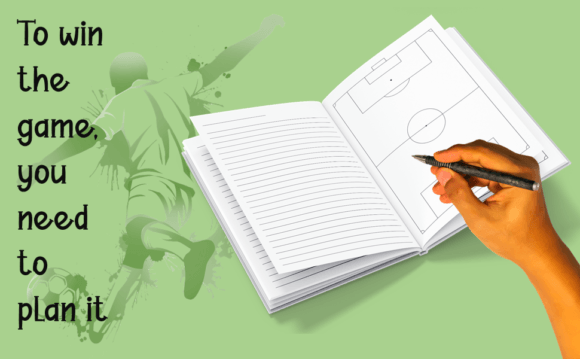 Soccer and Football Coach Notebook: Kdp Interiors & Graphics
