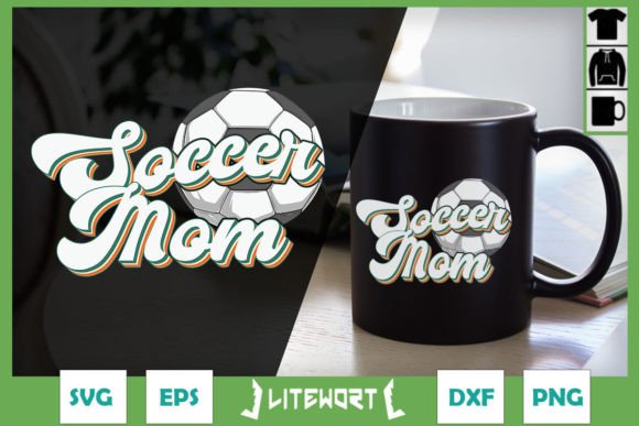 Soccer Mom Mother’s Day Retro Graphics & Crafts Review