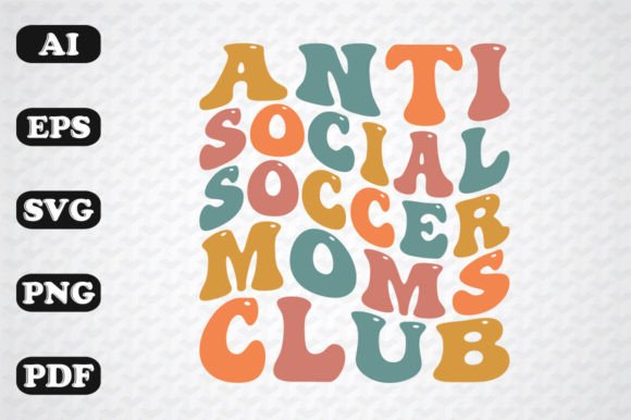 The Playful Power of Anti-Social Soccer Moms Club Retro Graphics